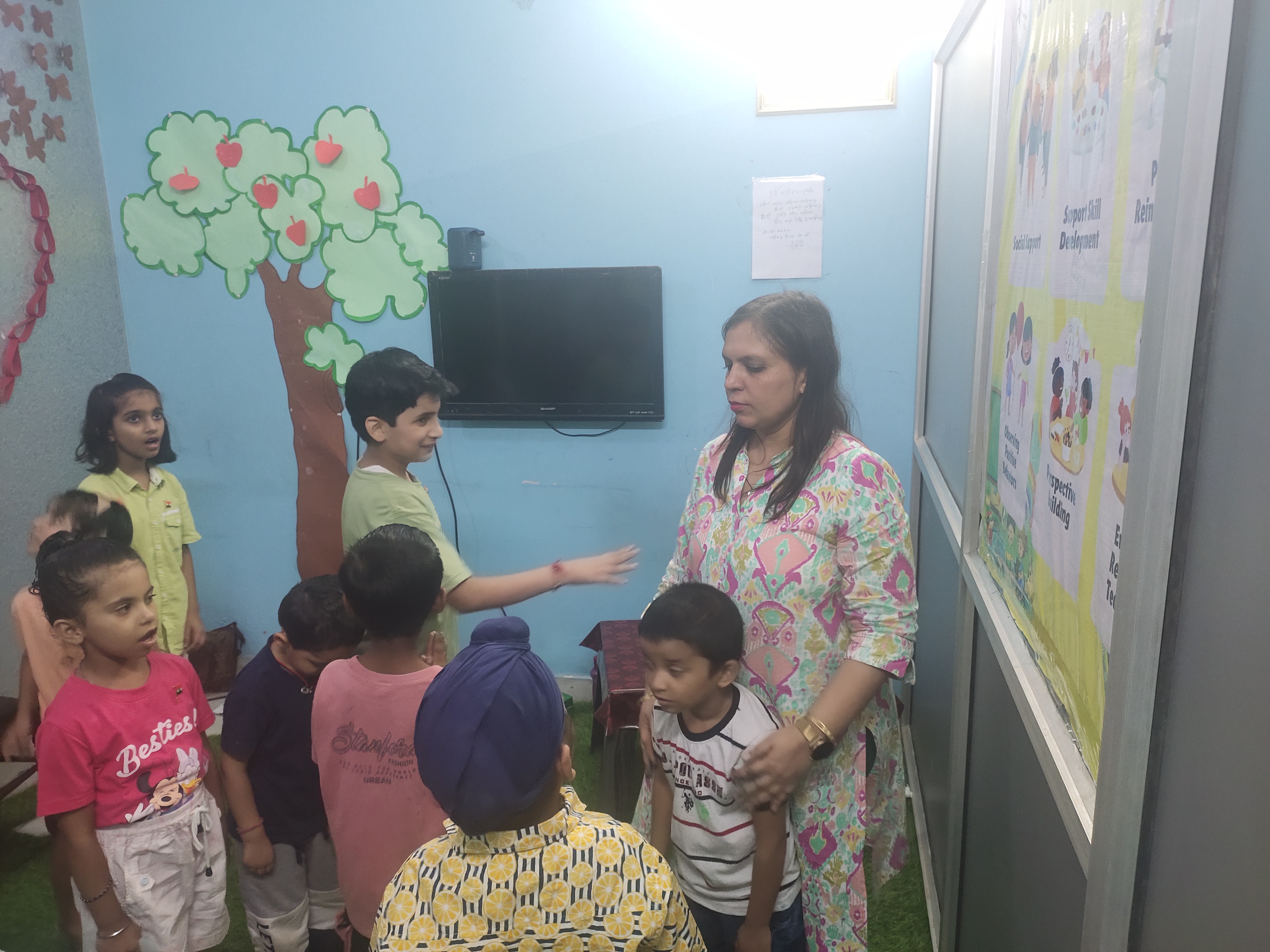 Group therapy session